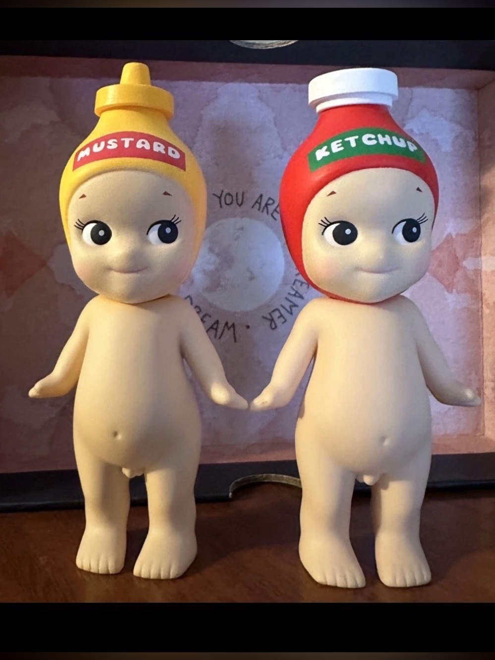 Sonny Angel Snack series Ketchup & Mustard Mini Figures authentic perfect